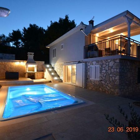 Sealodge - Luxe Villa, Private Pool, Mooring, Parking, Sea & Mountain View, At 150 M From Idyllic Private Beach Rogač Exterior foto