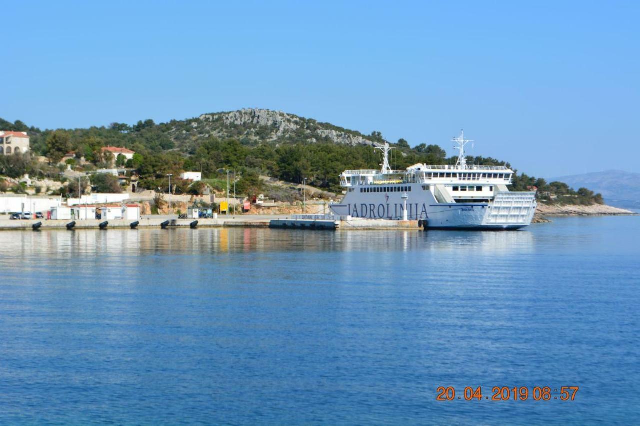 Sealodge - Luxe Villa, Private Pool, Mooring, Parking, Sea & Mountain View, At 150 M From Idyllic Private Beach Rogač Exterior foto